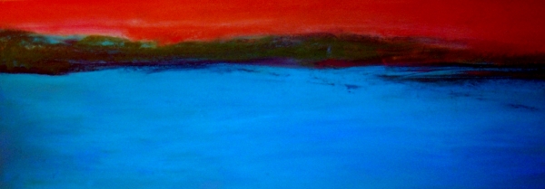 Click here to view Red Orange Sky/Summer by Linda Sweeney